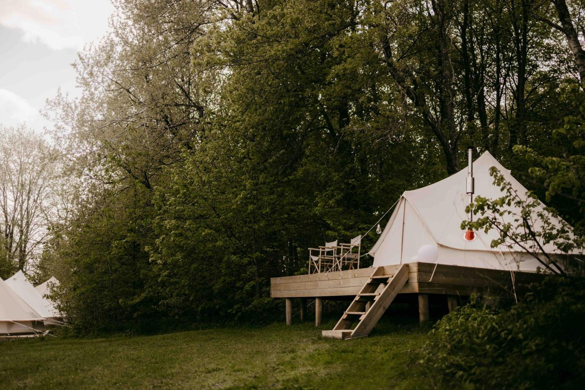 Hotel Falkeroed - Lyxig Glamping I Naturreservat Ink Frukost Grebbestad Exterior foto