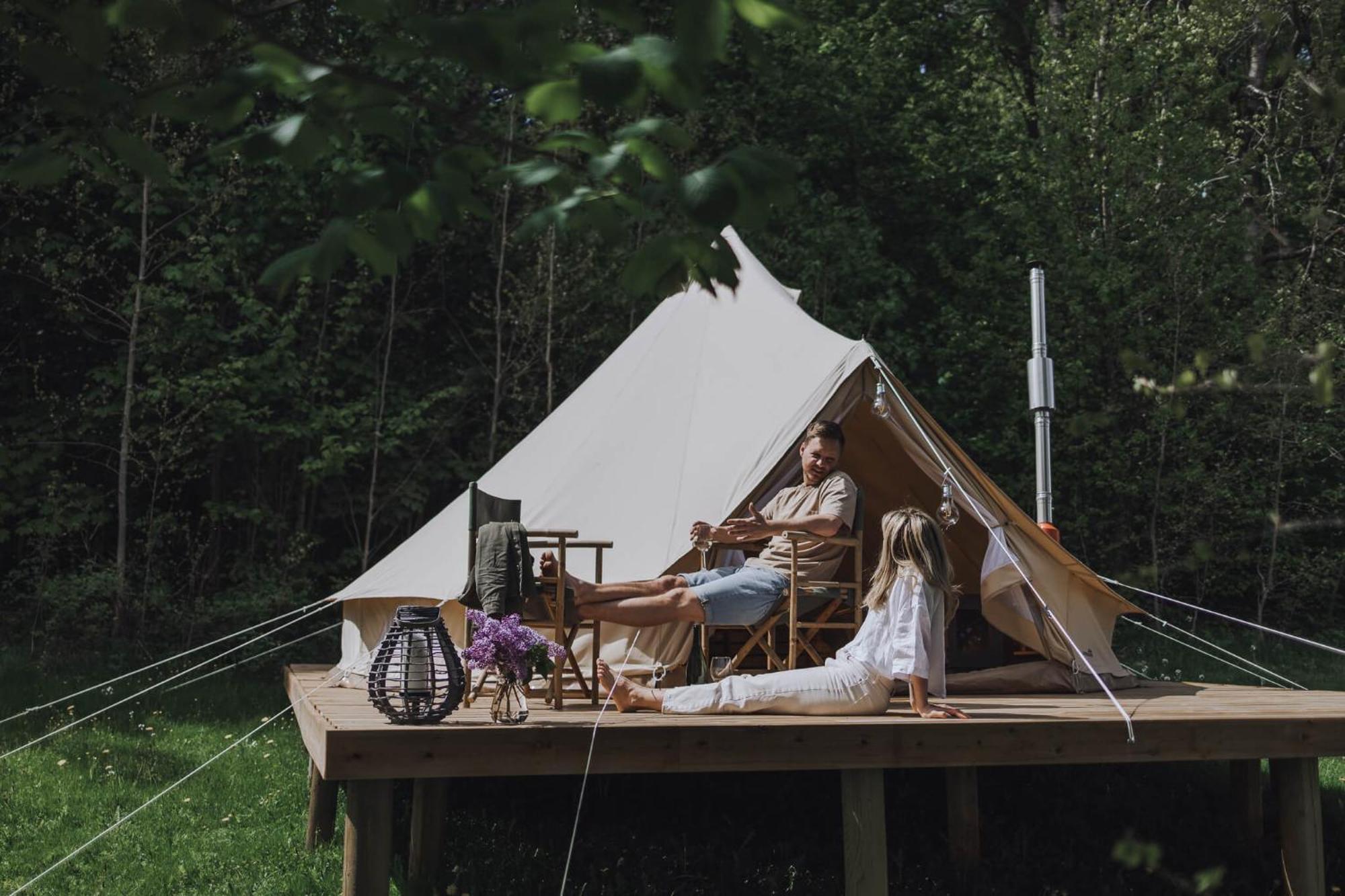 Hotel Falkeroed - Lyxig Glamping I Naturreservat Ink Frukost Grebbestad Exterior foto