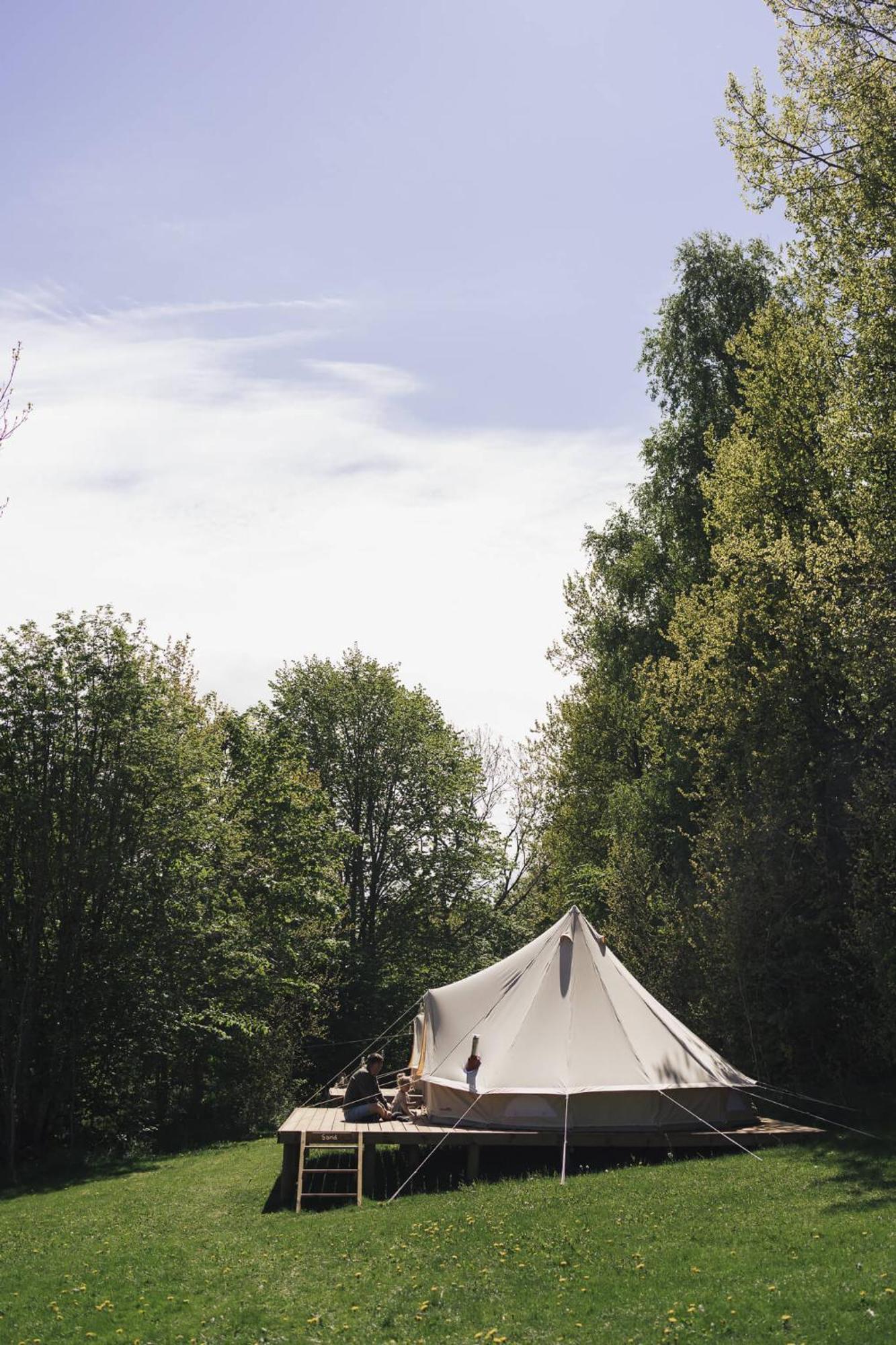 Hotel Falkeroed - Lyxig Glamping I Naturreservat Ink Frukost Grebbestad Exterior foto