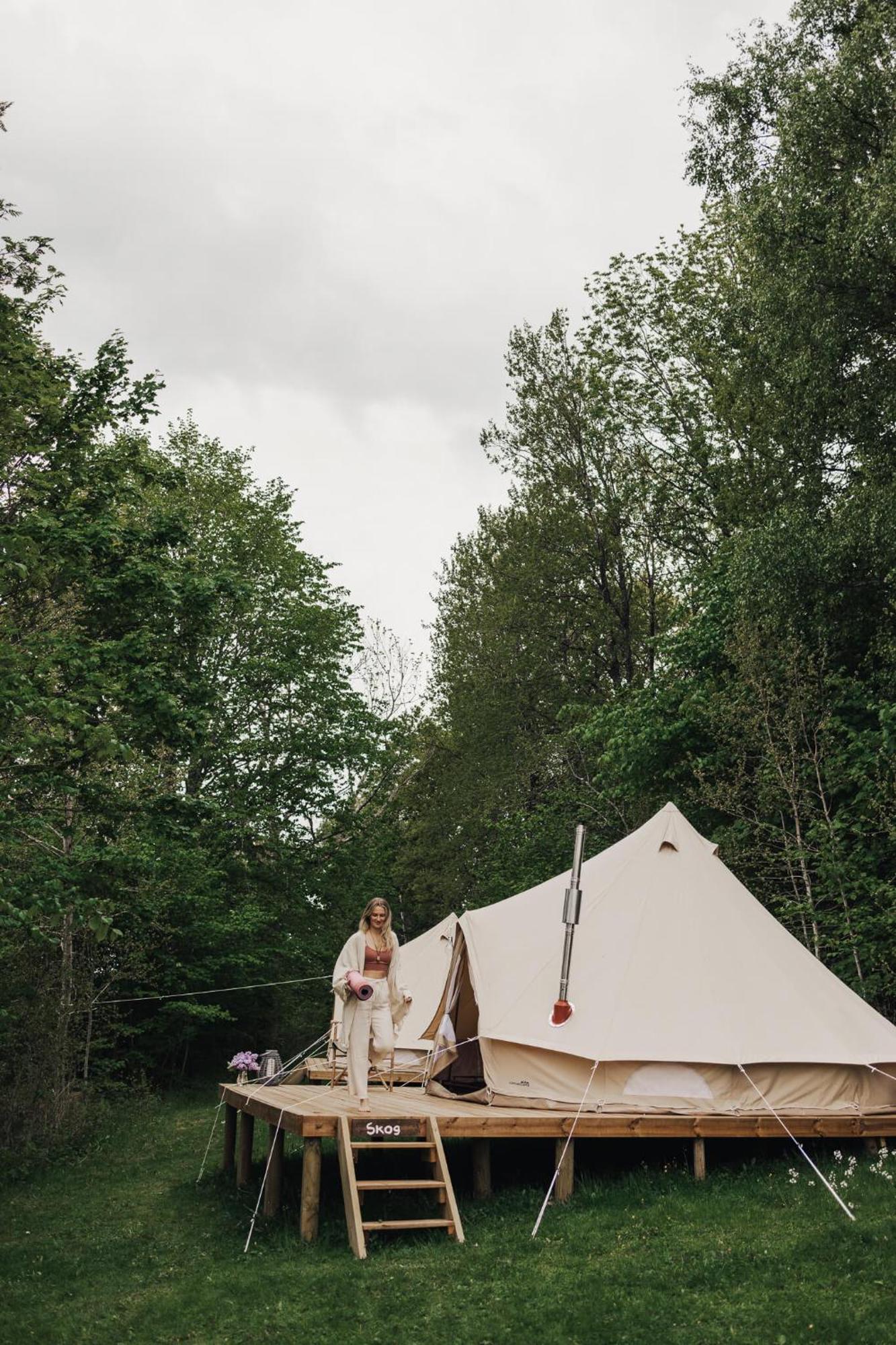 Hotel Falkeroed - Lyxig Glamping I Naturreservat Ink Frukost Grebbestad Exterior foto